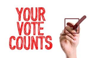 Your vote counts
