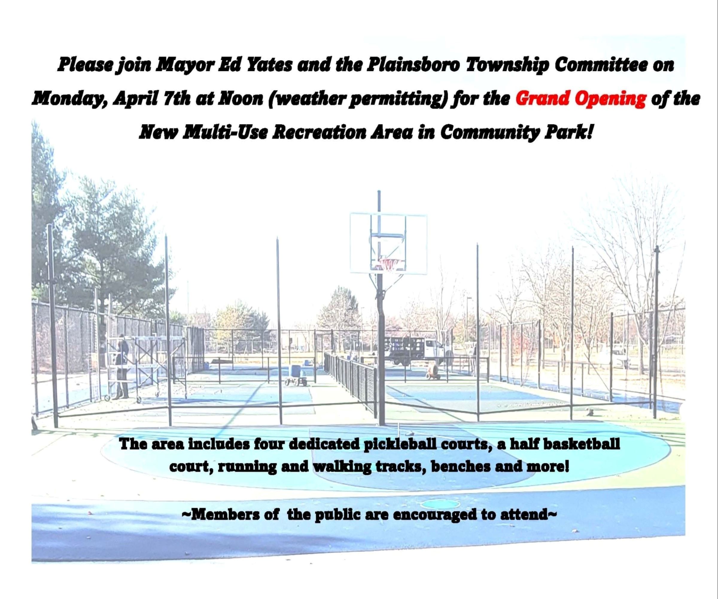 Community  Park MURA  Grand Opening Invite