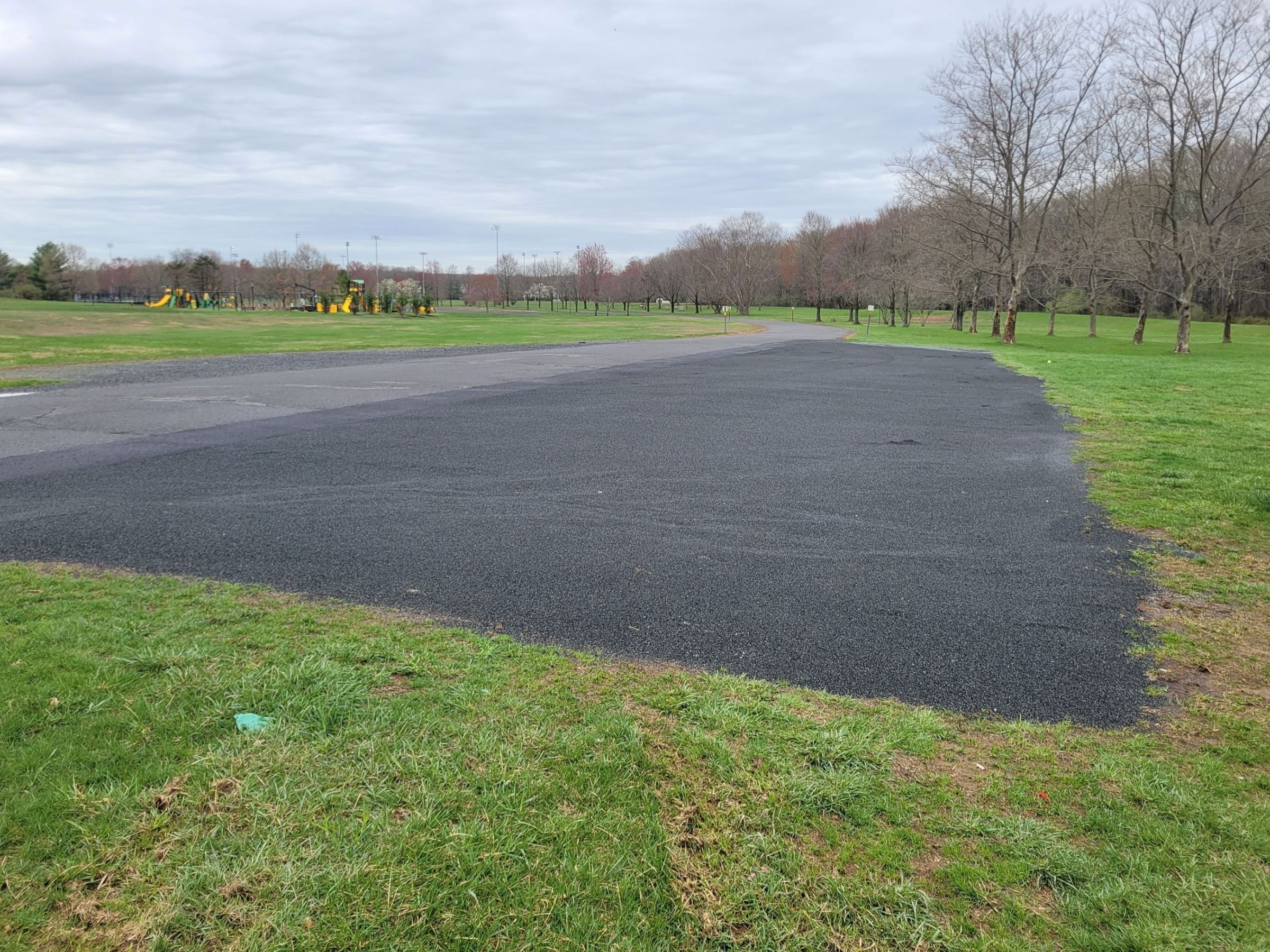 Dog Park Parking Area Repaved