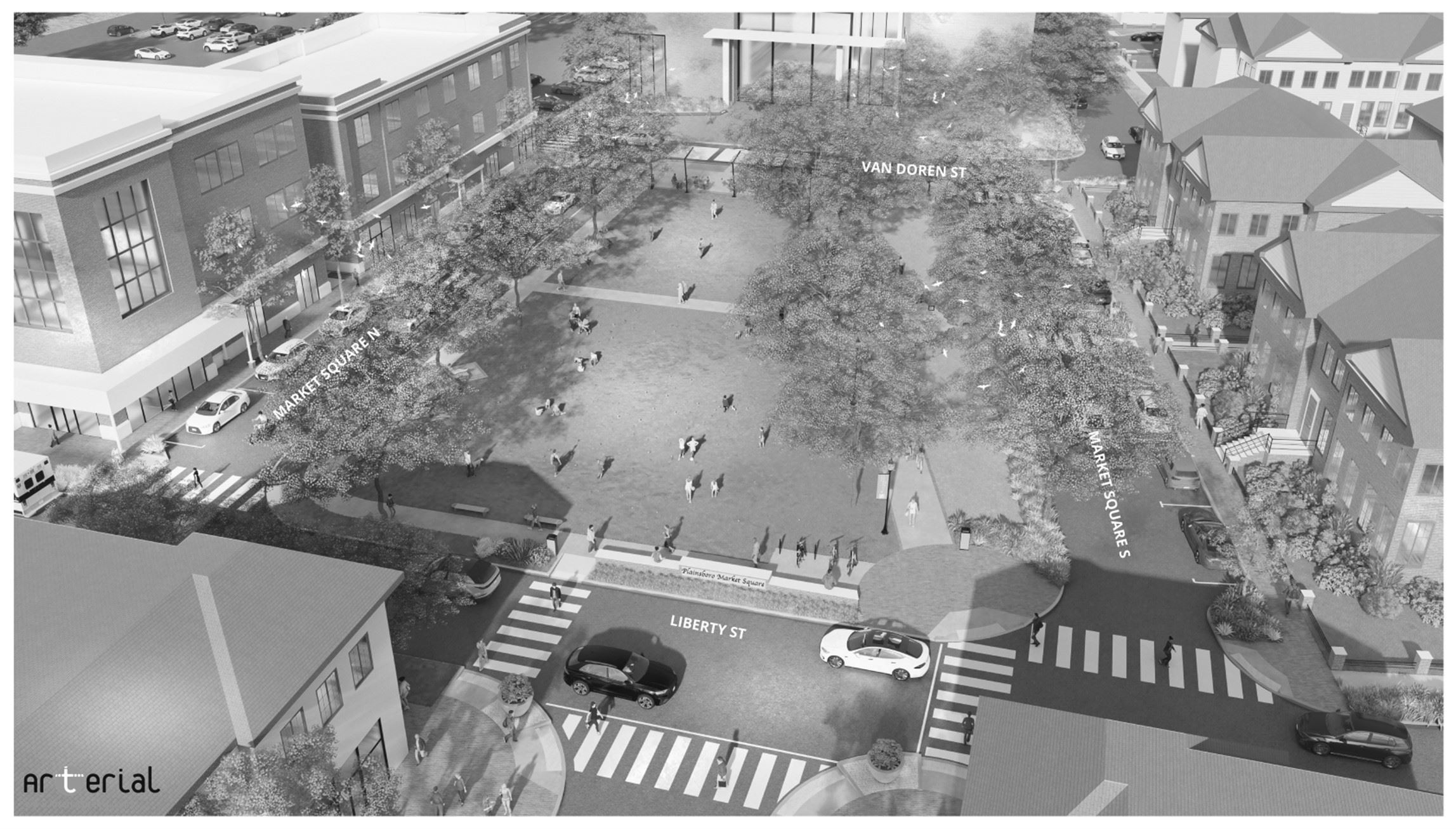 Market Square Park rendering