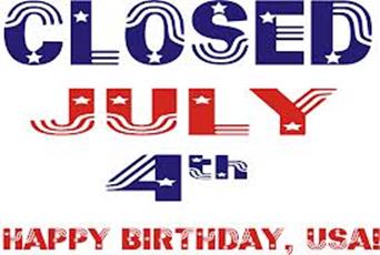 July 4th Closure