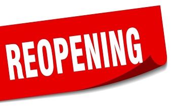 Reopening-sign